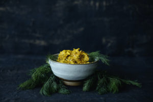 Dill Turmeric Scrambled Egg Recipe