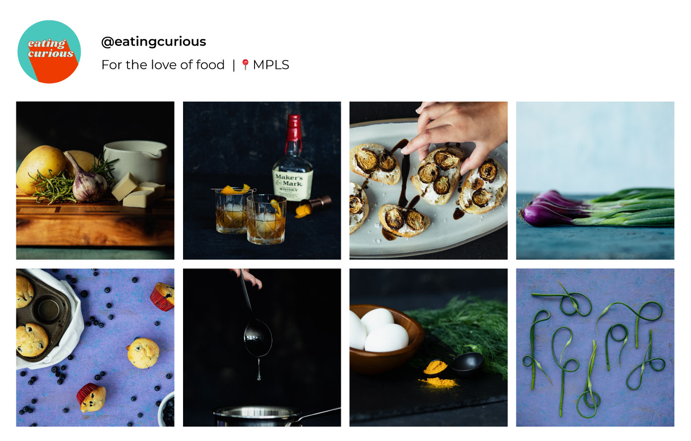 Eating Curious Instagram Feed