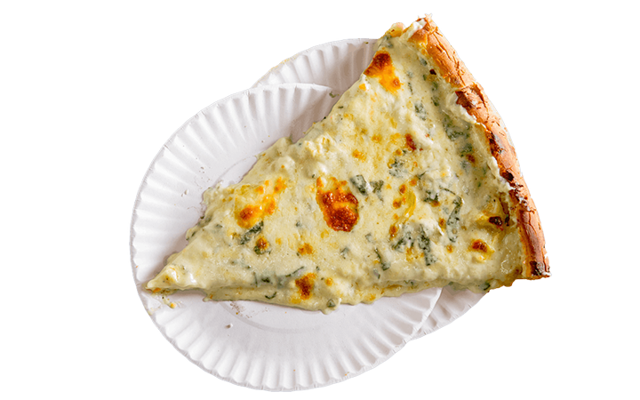 Artichoke Pizza Slice